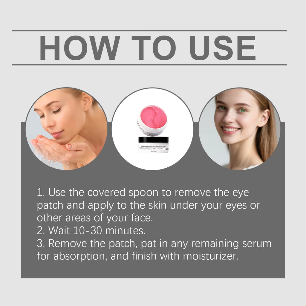 Collagen Eye Mask Beauty Moisturizing Firming anti Dark Circles Eyes Bags Increases Elasticity Brightness Reduces Dullness Care