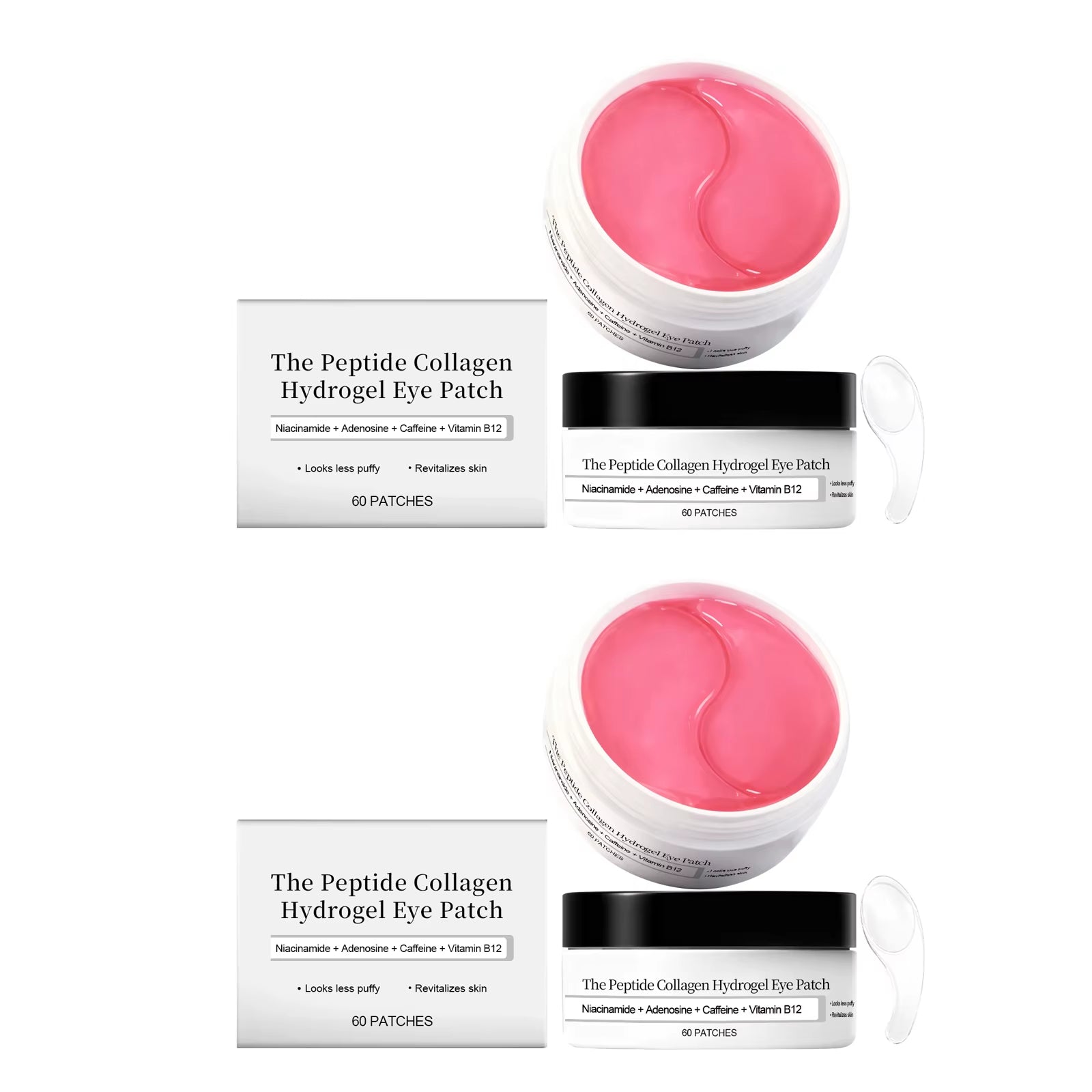 Collagen Eye Mask Beauty Moisturizing Firming anti Dark Circles Eyes Bags Increases Elasticity Brightness Reduces Dullness Care