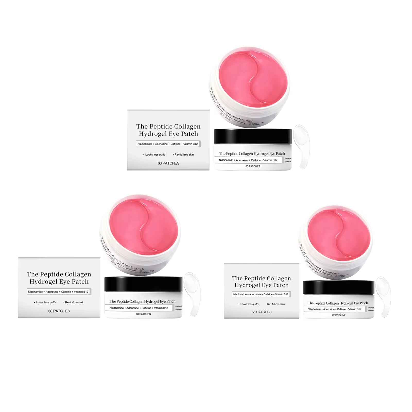 Collagen Eye Mask Beauty Moisturizing Firming anti Dark Circles Eyes Bags Increases Elasticity Brightness Reduces Dullness Care